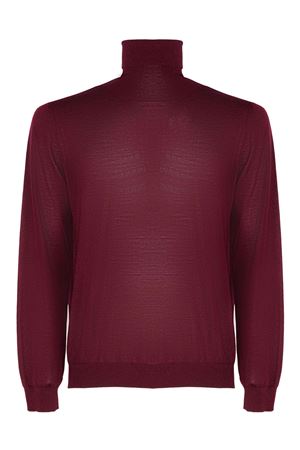 Maglia in lana merino superfine bordeaux ROBERTO COLLINA | 253M10003M1036